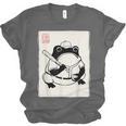 Japanese Grumpy Frog Baseball Player Baseball Unisex Jersey T-Shirt