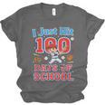 I Just Hit 100 Days Of School Baseball 100th Day Boys Kids Unisex Jersey T-Shirt