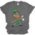 Leprechaun Baseball St Patricks Day Saint Pattys Men Boys Unisex Jersey T-Shirt