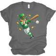 Leprechaun Play Baseball St Patrick's Day Men Kid Boys Unisex Jersey T-Shirt Leprechaun Play Baseball St Patrick's Day Men Kid Boys Unisex Jersey T-Shirt