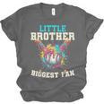 Little Brother Biggest Fan Baseball Cream Drip Crossed Bats Unisex Jersey T-Shirt Little Brother Biggest Fan Baseball Cream Drip Crossed Bats Unisex Jersey T-Shirt