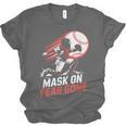 Mask On Fear Gone Baseball Catcher Softball Unisex Jersey T-Shirt Mask On Fear Gone Baseball Catcher Softball Unisex Jersey T-Shirt