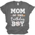 Mom Of The Birthday Boy Baseball Bday Family Unisex Jersey T-Shirt Mom Of The Birthday Boy Baseball Bday Family Unisex Jersey T-Shirt
