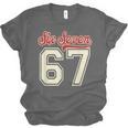 Number 67 Meme Six Seven Baseball Style Kids Boy Teen Unisex Jersey T-Shirt Number 67 Meme Six Seven Baseball Style Kids Boy Teen Unisex Jersey T-Shirt