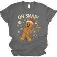Oh Snap Gingerbreadman Christmas Baseball Unisex Jersey T-Shirt Oh Snap Gingerbreadman Christmas Baseball Unisex Jersey T-Shirt