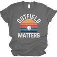 Outfield Matters Baseball Outfielder Athlete Sports Unisex Jersey T-Shirt