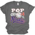 Pop Rookie Of Year 1st Birthday Baseball Theme Matching Unisex Jersey T-Shirt