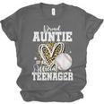 Proud Auntie Of An Official Teenager 13th Birthday Baseball Unisex Jersey T-Shirt Proud Auntie Of An Official Teenager 13th Birthday Baseball Unisex Jersey T-Shirt