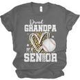 Proud Grandpa Of A 2026 Senior Baseball Graduation Leopard Unisex Jersey T-Shirt Proud Grandpa Of A 2026 Senior Baseball Graduation Leopard Unisex Jersey T-Shirt