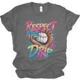 Respect The Drip Baseball Drip Glove Youth Boys Girls Player Unisex Jersey T-Shirt Respect The Drip Baseball Drip Glove Youth Boys Girls Player Unisex Jersey T-Shirt