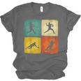 Retro Style Baseball Lover Playing Men Women Kids Baseball Unisex Jersey T-Shirt