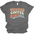 Weekends Coffee Baseball Retro Vibes Unisex Jersey T-Shirt Weekends Coffee Baseball Retro Vibes Unisex Jersey T-Shirt