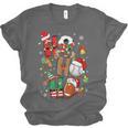Santa Baseball Football Soccer Pajamas Ho Ho Christmas Xmas Unisex Jersey T-Shirt Santa Baseball Football Soccer Pajamas Ho Ho Christmas Xmas Unisex Jersey T-Shirt