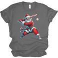 Santa Playing Baseball Men Boys Christmas Baseball Player Unisex Jersey T-Shirt Santa Playing Baseball Men Boys Christmas Baseball Player Unisex Jersey T-Shirt