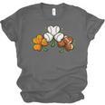 Shamrock Baseball Basketball Football St Patricks Day Unisex Jersey T-Shirt