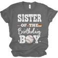 Sister Of The Birthday Boy Baseball Bday Family Unisex Jersey T-Shirt Sister Of The Birthday Boy Baseball Bday Family Unisex Jersey T-Shirt