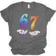 Six Seven Ice Cream Drip Cool Meme 67 Number Baseball Unisex Jersey T-Shirt Six Seven Ice Cream Drip Cool Meme 67 Number Baseball Unisex Jersey T-Shirt