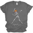 Spooky Season Skeleton Baseball Player Halloween Batter Unisex Jersey T-Shirt Spooky Season Skeleton Baseball Player Halloween Batter Unisex Jersey T-Shirt