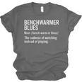 Sport Definition Baseball Soccer Benchwarmer Blues Unisex Jersey T-Shirt Sport Definition Baseball Soccer Benchwarmer Blues Unisex Jersey T-Shirt