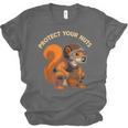 Squirell Baseball Catcher Player Joke Tee Protect Your Nuts Unisex Jersey T-Shirt