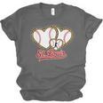 St Louis Leopard Heart Baseball Batter Boys Fan Unisex Jersey T-Shirt St Louis Leopard Heart Baseball Batter Boys Fan Unisex Jersey T-Shirt