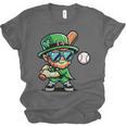 St Patricks Day Leprechaun Baseball Saint Paddys Boys Men Unisex Jersey T-Shirt