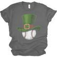 St Patricks Day Shamrock Baseball Saint Paddy's Kids Boys Unisex Jersey T-Shirt