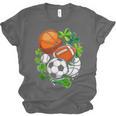 St Patricks Day Shamrock Basketball Baseball Football Soccer Unisex Jersey T-Shirt St Patricks Day Shamrock Basketball Baseball Football Soccer Unisex Jersey T-Shirt