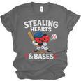 Stealing Hearts & Bases Valentine’s Day Baseball Love Unisex Jersey T-Shirt Stealing Hearts & Bases Valentine’s Day Baseball Love Unisex Jersey T-Shirt