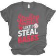 Stealing Hearts Like I Steal Bases Cute Baseball Valentine Unisex Jersey T-Shirt Stealing Hearts Like I Steal Bases Cute Baseball Valentine Unisex Jersey T-Shirt