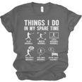 Things I Do In My Spare Time Baseball Lovers Kids Boys Unisex Jersey T-Shirt