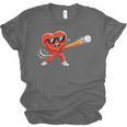 Valentine Baseball Heart Sport Valentines Day Men Boys Kids Unisex Jersey T-Shirt