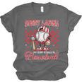 Valentine My Heart Belongs Baseball Lover Boy Men Unisex Jersey T-Shirt