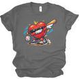 Valentines Day Baseball Dabbing Red Heart Love Boys Unisex Jersey T-Shirt Valentines Day Baseball Dabbing Red Heart Love Boys Unisex Jersey T-Shirt
