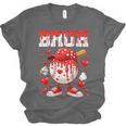 Valentines Day Baseball Drip Boys Bruh Ice Cream Toddler Kid Unisex Jersey T-Shirt
