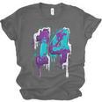 Vintage Baseball 14 Number Unisex Jersey T-Shirt