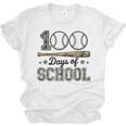 100 Days Of School Baseball Camo Boys School Teacher Unisex Jersey T-Shirt