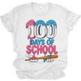 100 Days Of School Baseball Drip Bat 100th Day Of School Boy Unisex Jersey T-Shirt 100 Days Of School Baseball Drip Bat 100th Day Of School Boy Unisex Jersey T-Shirt