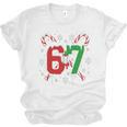 67 Baseball Christmas Candy Cane Snowflake Holiday Sports Unisex Jersey T-Shirt 67 Baseball Christmas Candy Cane Snowflake Holiday Sports Unisex Jersey T-Shirt