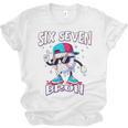 67 Meme Six Seven Baseball Ice Cream Drip Girls Boys Premium Tri-Blend Unisex Jersey T-Shirt