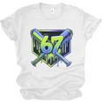 Awesome 67 Baseball Drip Effect Baseball 6-7 Meme Graphic Premium Tri-Blend Unisex Jersey T-Shirt Awesome 67 Baseball Drip Effect Baseball 6-7 Meme Graphic Premium Tri-Blend Unisex Jersey T-Shirt