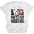 Baseball 100 Days Of School Happy 100th Day Teachers Kids Unisex Jersey T-Shirt
