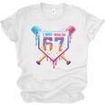 Baseball Drip I Was 6 Now I'm 7 67 Meme 7th Birthday Unisex Jersey T-Shirt Baseball Drip I Was 6 Now I'm 7 67 Meme 7th Birthday Unisex Jersey T-Shirt