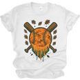 Baseball Drip Ice Cream Dripping Blaze Hunter Orange Camo Unisex Jersey T-Shirt Baseball Drip Ice Cream Dripping Blaze Hunter Orange Camo Unisex Jersey T-Shirt