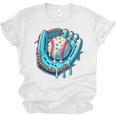 Baseball Drip Ice Cream Sprinkles Baseball Player Premium Tri-Blend Unisex Jersey T-Shirt