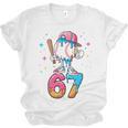 Baseball Drip Number 67 Six Seven Meme Ice Cream Dripping Unisex Jersey T-Shirt Baseball Drip Number 67 Six Seven Meme Ice Cream Dripping Unisex Jersey T-Shirt