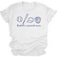 Baseball Is My Favorite Season Sports Minimalist Line Art Unisex Jersey T-Shirt Baseball Is My Favorite Season Sports Minimalist Line Art Unisex Jersey T-Shirt