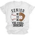 Baseball Senior Mom 2026 The Final Inning Unisex Jersey T-Shirt