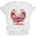 Boys Valentine Baseball Lifestyle Home Plate Ice-Cream Drip Unisex Jersey T-Shirt Boys Valentine Baseball Lifestyle Home Plate Ice-Cream Drip Unisex Jersey T-Shirt
