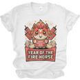 Chinese New Year 2026 Fire Horse Celebration Raglan Baseball Tee Unisex Jersey T-Shirt